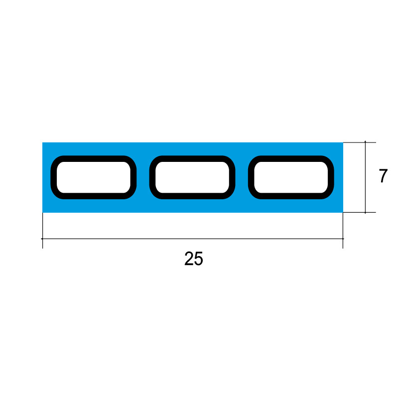 Hydrotite cj profile 0725 7x25mm